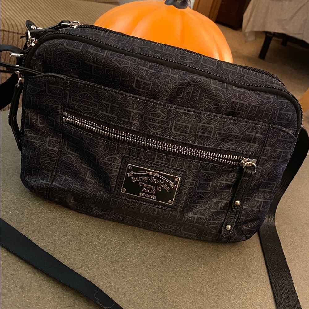 Harley-Davidson Black Shoulder Bag